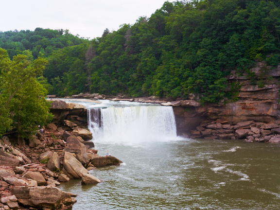 Cumberland Falls in June, 2010